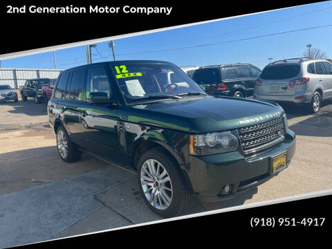 2012 Land Rover Range Rover for sale at 2nd Generation Motor Company in Tulsa OK