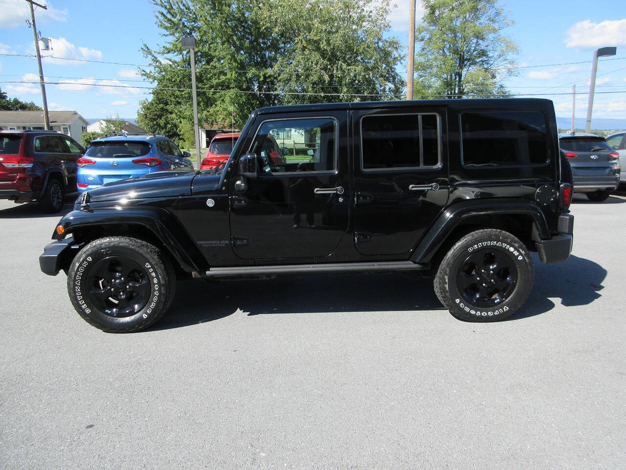 2015 Jeep Wrangler Unlimited for sale at FINAL DRIVE AUTO SALES INC in Shippensburg, PA