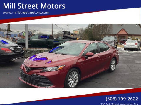 2020 Toyota Camry for sale at Mill Street Motors in Worcester MA