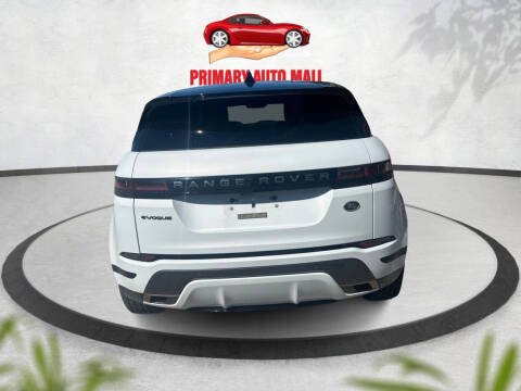 2020 Land Rover Range Rover Evoque First Edition