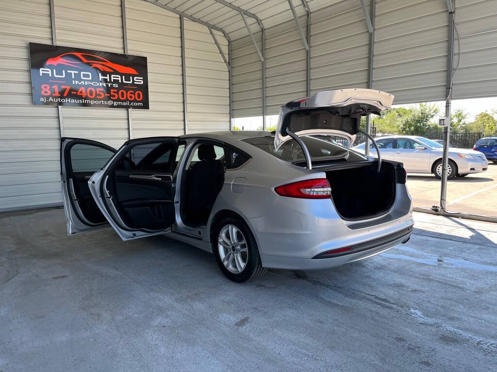 2018 Ford Fusion for sale at Auto Haus Imports in Grand Prairie, TX