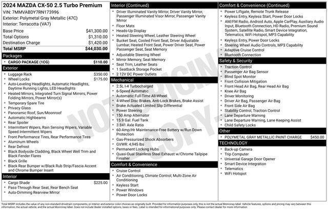 2024 Mazda CX-50 2.5 Turbo Premium