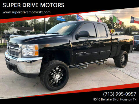 2013 Chevrolet Silverado 1500 for sale at SUPER DRIVE MOTORS in Houston TX