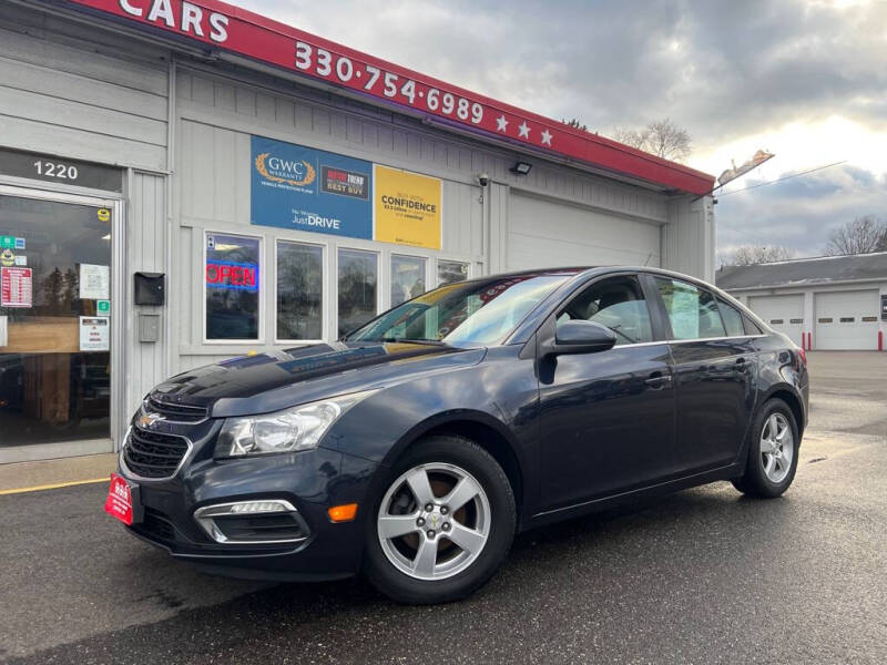 2015 Chevrolet Cruze for sale at MISSION AUTO SALES, LLC in Canton OH