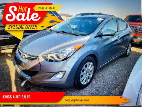 2014 Hyundai Elantra for sale at KINGS AUTO SALES in Hollywood FL