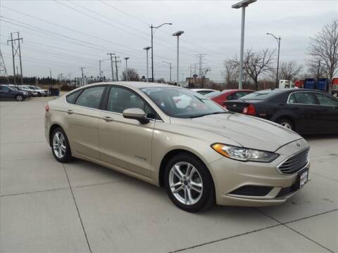 2018 Ford Fusion Hybrid for sale at SIMOTES MOTORS in Minooka IL