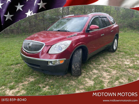 2012 Buick Enclave for sale at Midtown Motors in Greenbrier TN