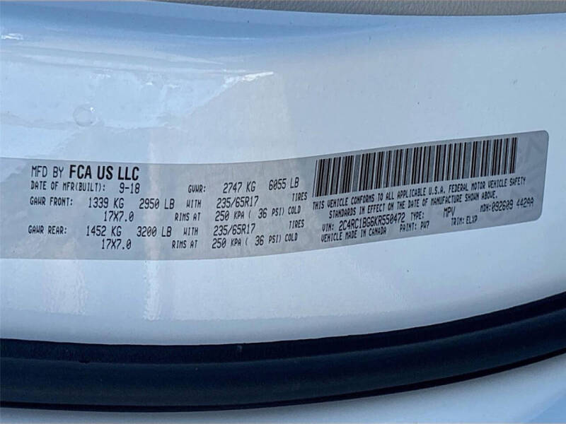 2019 Chrysler Pacifica Touring L