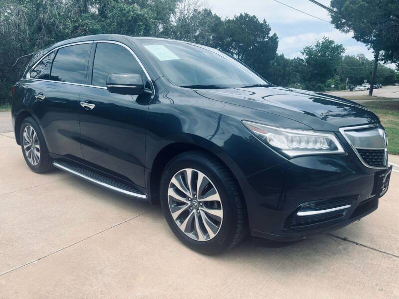 2015 Acura MDX for sale at Luxury Motorsports in Austin TX