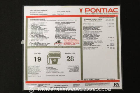 2002 Pontiac Firebird