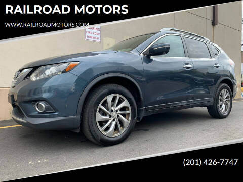 2014 Nissan Rogue for sale at RAILROAD MOTORS in Hasbrouck Heights NJ