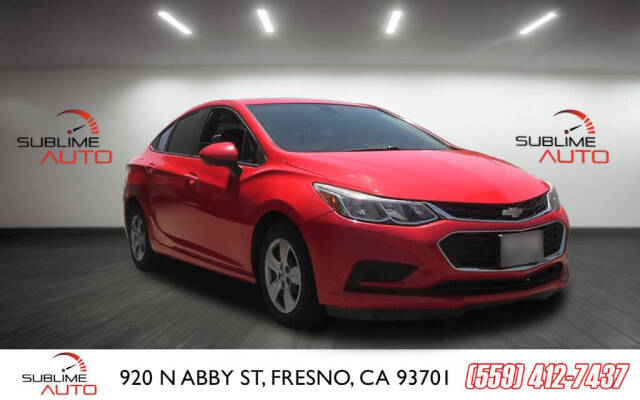 2017 Chevrolet Cruze for sale at SUBLIME AUTO in Fresno, CA