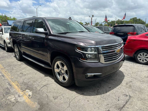 2016 Chevrolet Suburban for sale at America Auto Wholesale Inc in Miami FL