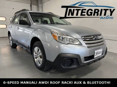 2013 Subaru Outback for sale at Integrity Motors, Inc. in Fond Du Lac WI