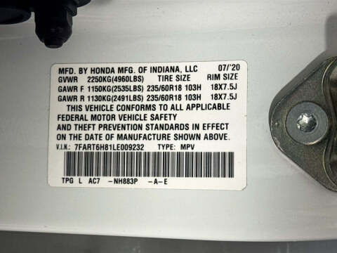 2020 Honda CR-V Hybrid EX-L