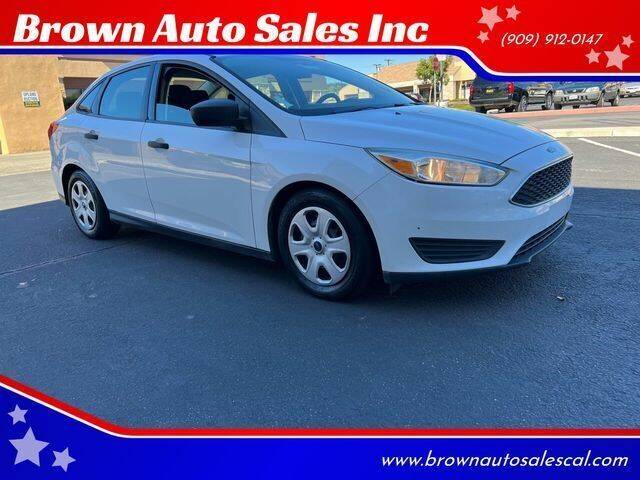 2016 Ford Focus for sale at Brown Auto Sales Inc in Upland CA