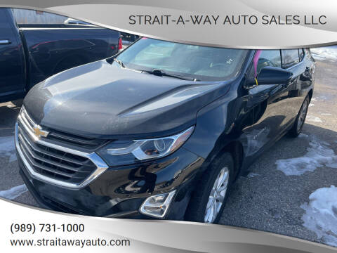 2018 Chevrolet Equinox for sale at Strait-A-Way Auto Sales LLC in Gaylord MI