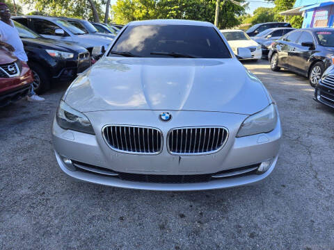 2012 BMW 5 Series for sale at 1st Klass Auto Sales in Hollywood FL