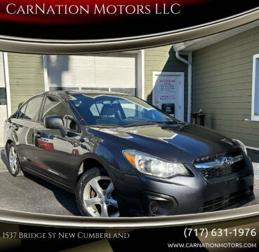 2013 Subaru Impreza for sale at CarNation Motors LLC - New Cumberland Location in New Cumberland PA