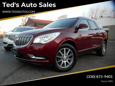 2015 Buick Enclave for sale at Ted's Auto Sales in Louisville OH