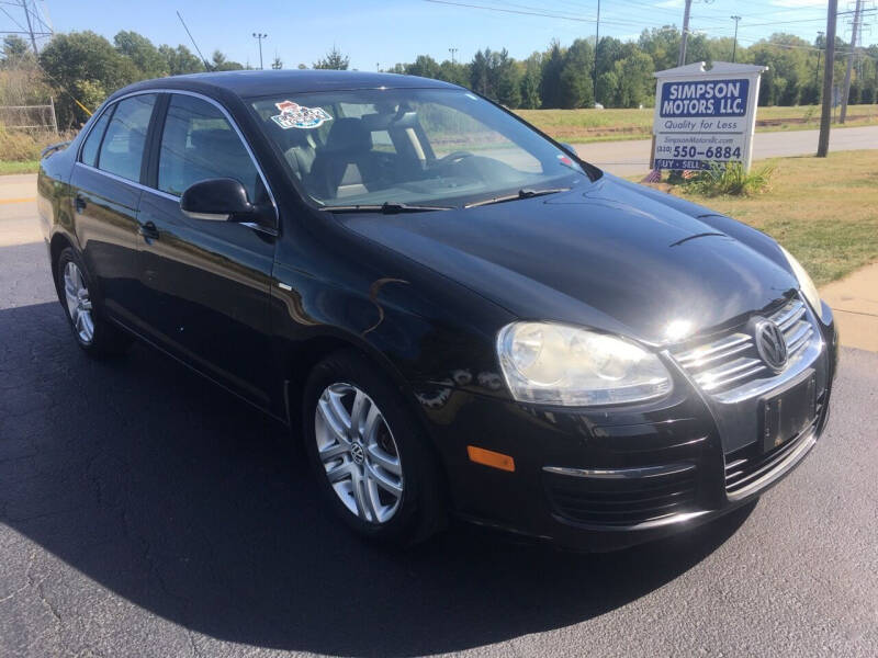 2007 Volkswagen Jetta for sale at SIMPSON MOTORS in Youngstown OH