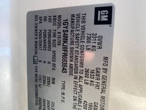 2015 Cadillac Escalade Luxury