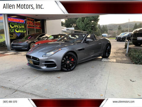 2020 Jaguar F-TYPE for sale at Allen Motors, Inc. in Thousand Oaks CA
