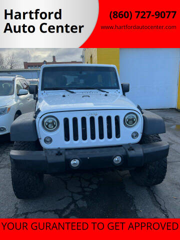 2014 Jeep Wrangler Unlimited for sale at Hartford Auto Center in Hartford CT