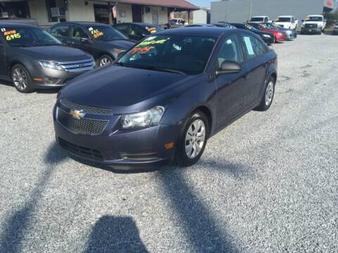 2014 Chevrolet Cruze for sale at H & H Auto Sales in Athens TN