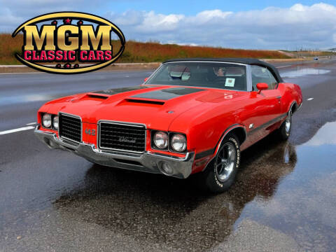 1972 Oldsmobile Cutlass for sale at MGM CLASSIC CARS in Addison IL