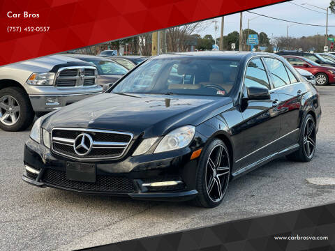 2013 Mercedes-Benz E-Class for sale at Car Bros in Virginia Beach VA