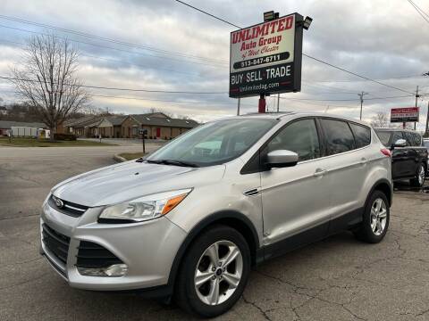 2016 Ford Escape for sale at Unlimited Auto Group in West Chester OH