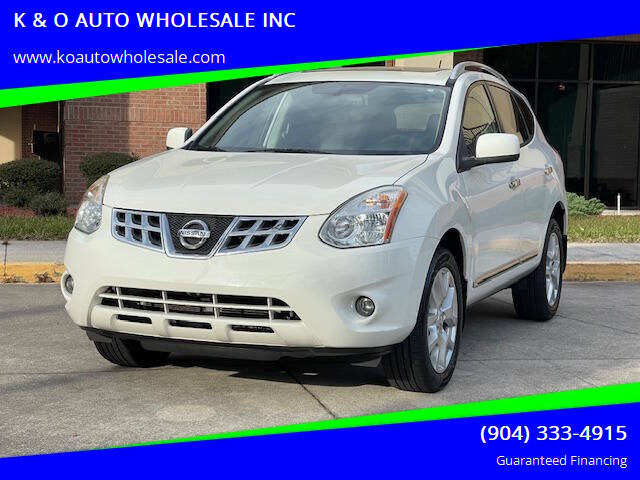 2011 Nissan Rogue for sale at K & O AUTO WHOLESALE INC in Jacksonville FL