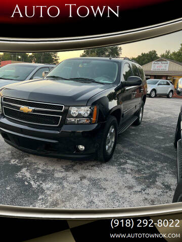 2012 Chevrolet Tahoe for sale at Auto Town in Tulsa OK