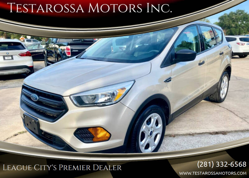 2017 Ford Escape for sale at Testarossa Motors Inc. in League City TX
