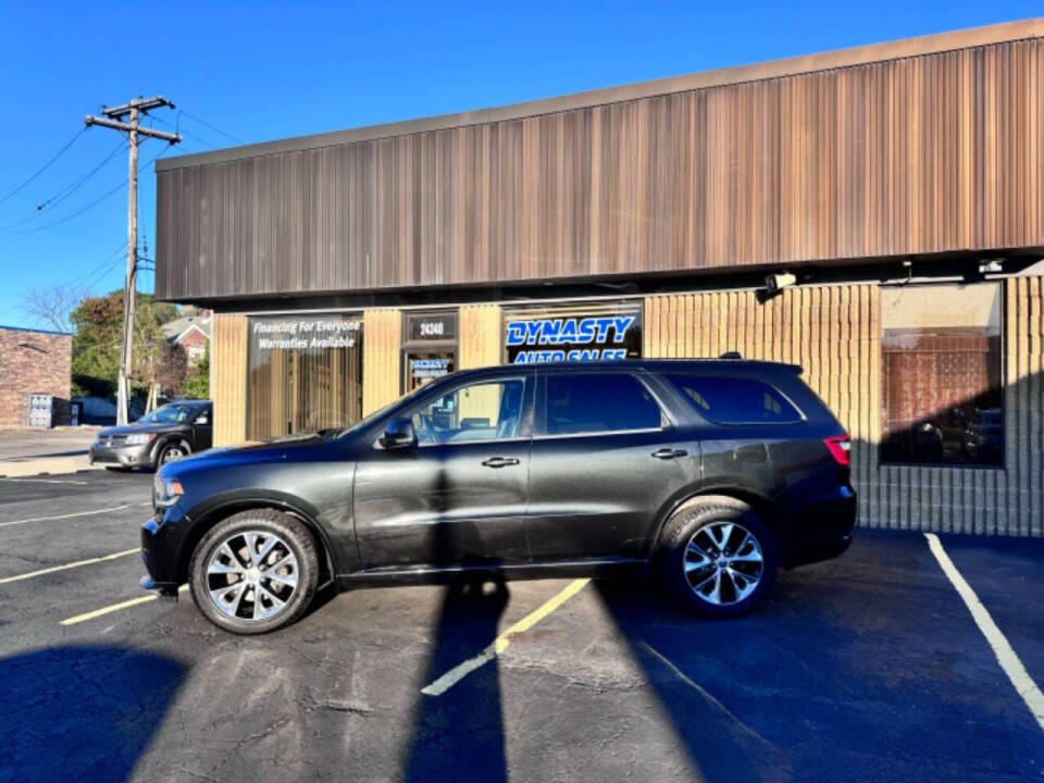 2014 Dodge Durango for sale at Dynasty Auto Sales in Eastpointe, MI