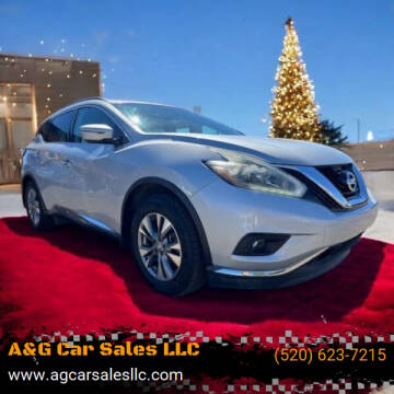 2018 Nissan Murano for sale at A&G Car Sales LLC in Tucson AZ