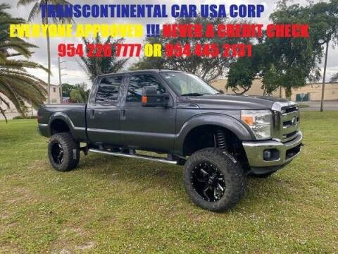 2015 Ford F-250 Super Duty for sale at Transcontinental Car USA Corp in Fort Lauderdale FL