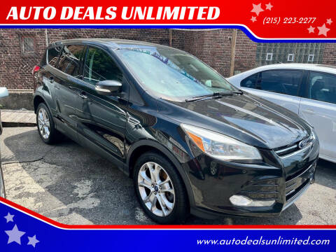 2013 Ford Escape for sale at AUTO DEALS UNLIMITED in Philadelphia PA