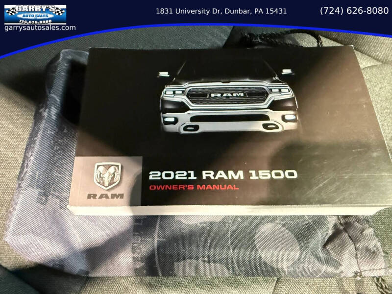 2021 RAM 1500