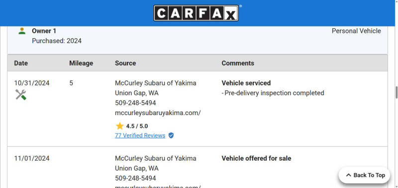 2024 Subaru Crosstrek Wilderness