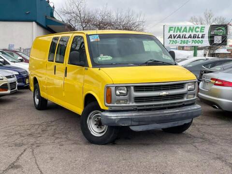 1999 Chevrolet Express for sale at GO GREEN MOTORS in Lakewood CO