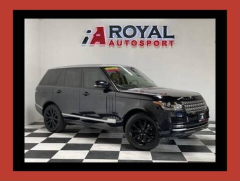 2014 Land Rover Range Rover for sale at Royal AutoSport in Elk Grove CA