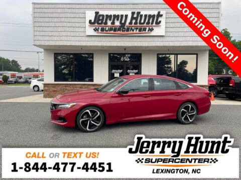 2021 Honda Accord for sale at Jerry Hunt Supercenter in Lexington NC
