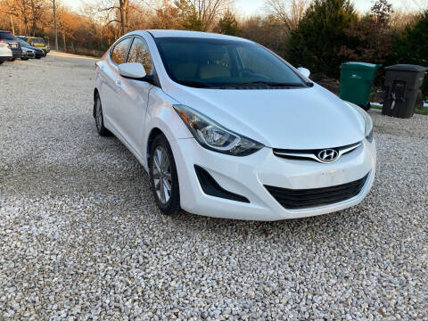 2016 Hyundai Elantra for sale at PARSONS MOTOR CAR LLC in Hillsboro MO