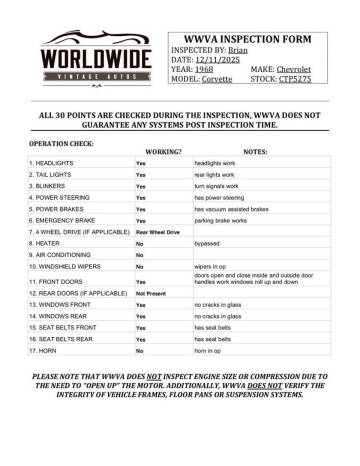 1968 Chevrolet Corvette