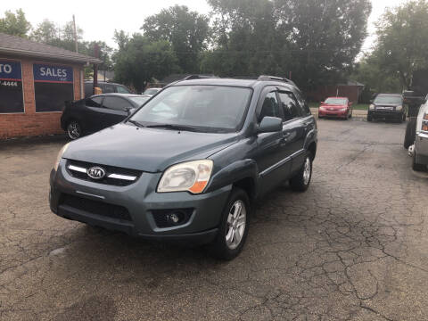 2009 Kia Sportage for sale at Neals Auto Sales in Louisville KY