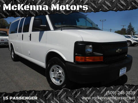 2016 Chevrolet Express for sale at McKenna Motors in Union Gap WA