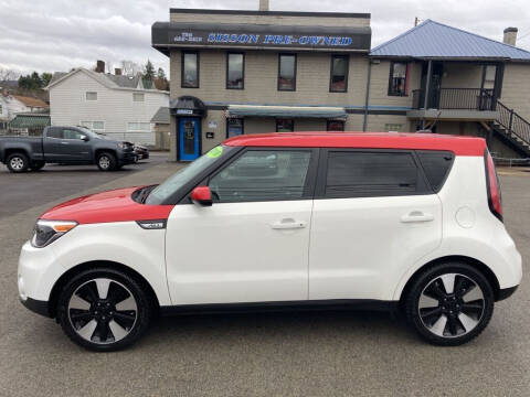 2019 Kia Soul for sale at Sisson Pre-Owned in Uniontown PA