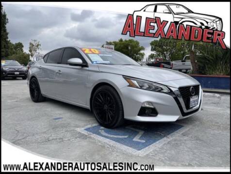 2020 Nissan Altima for sale at Alexander Auto Sales Inc in Whittier CA